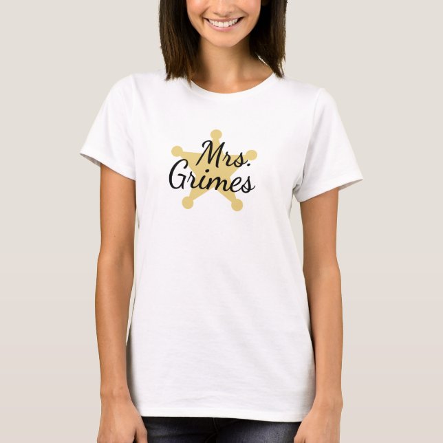 Frau Grimes T-Shirt (Vorderseite)