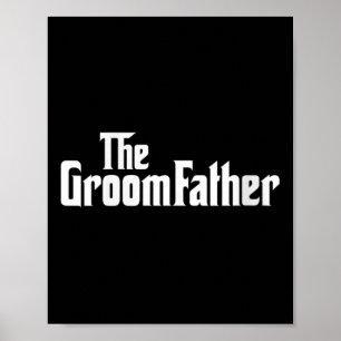 Frau Groom Vater Braut Hochzeitspartei Vater von Poster
