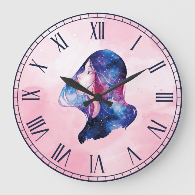 Frau Große Wanduhr (Vorderseite)