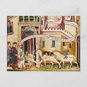 Frau H. V-5 Besteuerung der Händler Postkarte