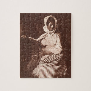 Frau Hall, New-Haven, c.1843-47 (Salzpapierdruck Puzzle