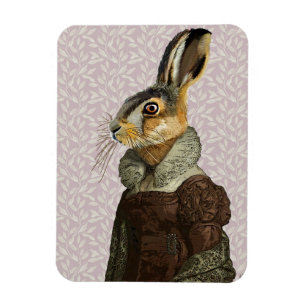 Frau Hare Magnet