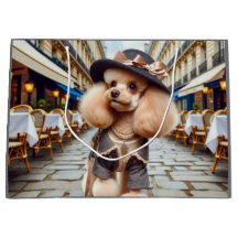 Frau Harris a Poodle in Paris