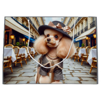 Frau Harris a Poodle in Paris Große Geschenktüte