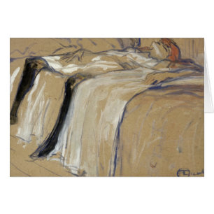 Frau Henrides Toulouse-Lautrec , die auf ihrem