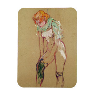 Frau Henrides Toulouse-Lautrec  , die ihr S Magnet