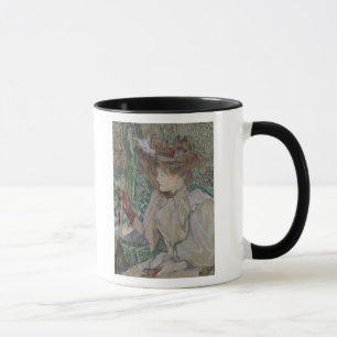Frau Henrides Toulouse-Lautrec mit Handschuhen, Tasse