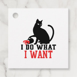 Frau, ich mache, was ich den sauren Black Cat-Kaff Geschenkanhänger