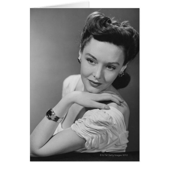 Frau im Abend Gown (Vorne)