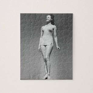 Frau im Badeanzug Puzzle