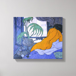 Frau im Blauen Raum (von Paul Ranson) Leinwanddruck