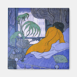 Frau im Blauen Raum (von Paul Ranson) Magnet