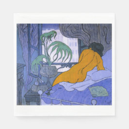 Frau im Blauen Raum (von Paul Ranson) Serviette