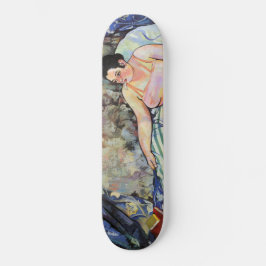 Frau im blauen Schlafzimmer (von Suzanne Valadon) Skateboard