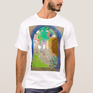 Frau im Fenster, Redon T-Shirt