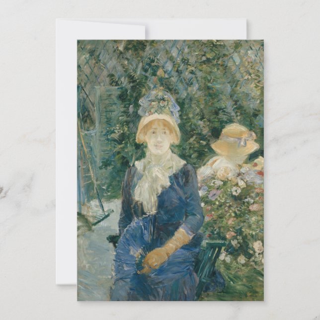 Frau im Garten | Berthe Morisot (Vorderseite)