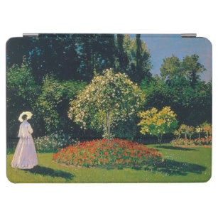 Frau im Garten, Monet iPad Air Hülle
