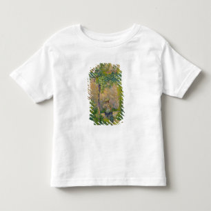 Frau im Garten (Öl auf Leinwand) Kleinkind T-shirt