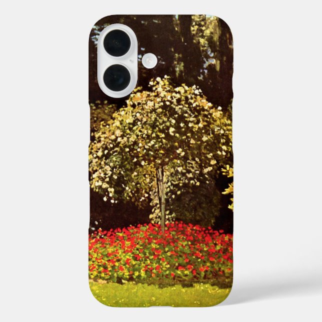 Frau im Garten von Claude Monet Case-Mate iPhone Hülle (Rückseite)