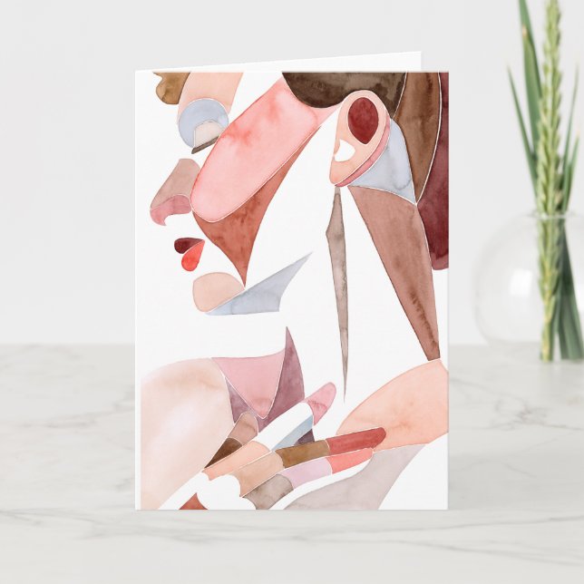 Frau im goldenen Zeitalter Karte (Vorderseite)