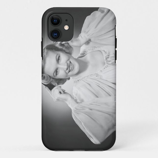 Frau im Kleid 2 Case-Mate iPhone Hülle (Rückseite)