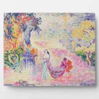 Frau im Park, 1909 (Öl auf Leinwand)