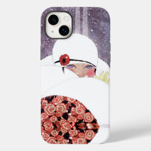 FRAU IM SCHNEE, WINTERSCHÖNHEIT MODE Case-Mate iPhone 14 PLUS HÜLLE