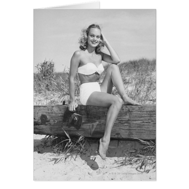 Frau in Bikini (Vorne)