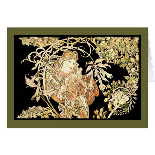 Frau in den Jasmine-Weinbergen (Vorderseite (Horizontal))