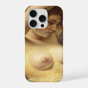 Frau in den Wellen von Gustave Courbet iPhone Hülle