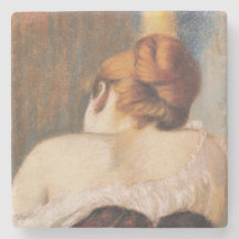 Frau in einem Korsett (von Federico Zandomeneghi)