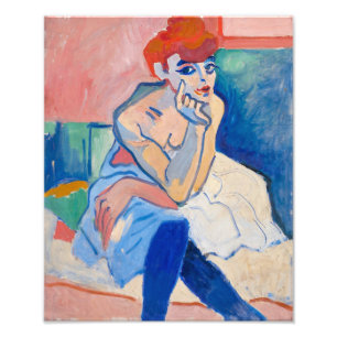 Frau in einer Kluft   Andre Derain   Fotodruck