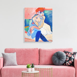 Frau in einer Kluft   Andre Derain   Leinwanddruck