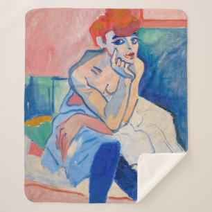 Frau in einer Kluft   Andre Derain   Sherpadecke