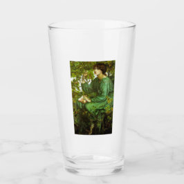 Frau in Green (The Day Dream) (von D.G. Rosetti) Glas