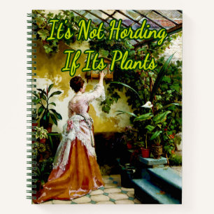 Frau in Greenhouse von Otto Eerelman Notizbuch