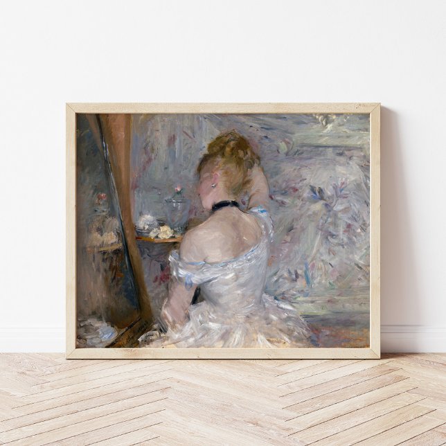 Frau in ihrer Toilette | Berthe Morisot Poster (Von Creator hochgeladen)