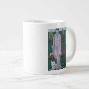 Frau in Park 2006 Jumbo-Tasse