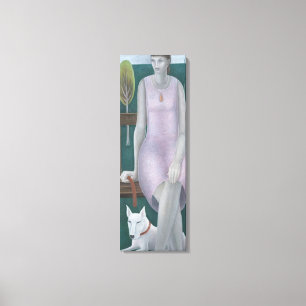 Frau in Park 2006 Leinwanddruck