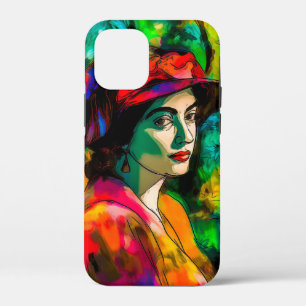Frau in Red Hat Case-Mate iPhone Hülle