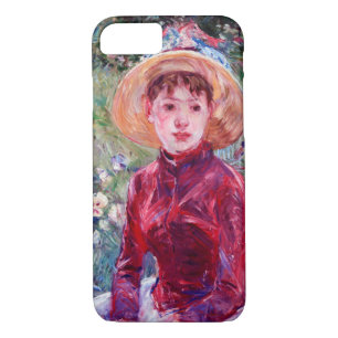Frau in Rot, Berthe Morisot Case-Mate iPhone Hülle