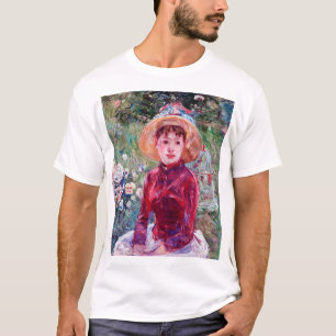 Frau in Rot, Berthe Morisot T-Shirt