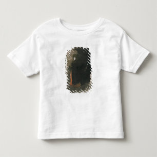 Frau in rotem Kleid (w/c auf Papier) Kleinkind T-shirt