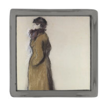 "Frau in Straßenkleidung" von Edgar Degas