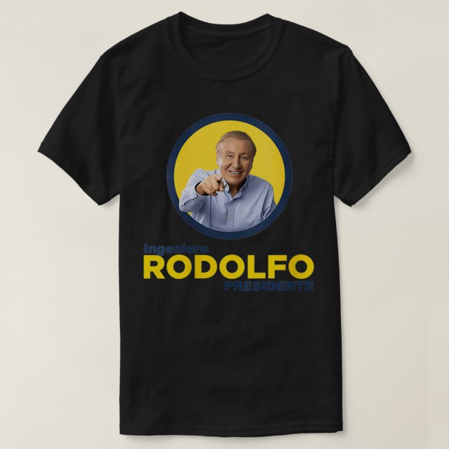 Frau Ingeniero Rodolfo Presidente 2022 VNeck T-Shirt (Design vorne)