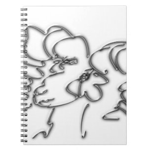 Frau Iron Aries Notebook Notizblock