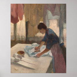 Frau Ironing - Edgar Degas Fine Art Poster