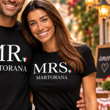 FRAU Italienische Flagge Herz Persönlicher Nachnam