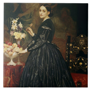 Frau James Guthrie, c.1864-5 (Öl auf Leinwand) Fliese