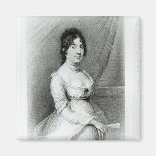 Frau James Madison, Dolley Payne, c.1804-55 Magnet